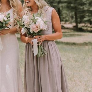 Dusk Purple Long Dress